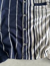 Stussy striped knit Button Up Jumper / Cardigan (S/M)