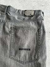 90's Avirex USA embroidered baggy Denim Jeans (W38 x L32)