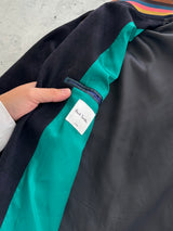 Paul Smith mainline wool 'made in Italy' check Bomber Jacket (M)