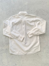 BAPE Slogan heavyweight oxford Long Sleeve Shirt (L)