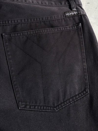 YSL Embroidered Logo Trousers (W38 x L32)