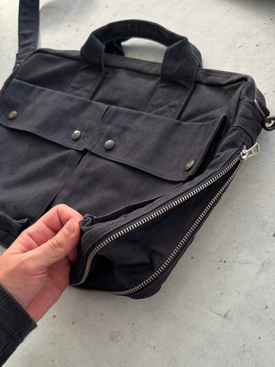Porter Yoshida & Co. Denim Crossbody / Laptop Bag (One Size)