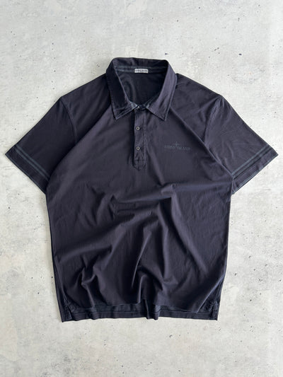 SS/07 Stone Island Spell Out Polo Shirt (XL)