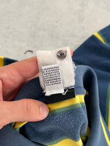 Vintage Dolce & Gabbana Stripe Long Sleeve Polo Shirt (M)
