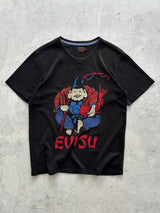 Evisu Embroidered fisherman T Shirt (M)
