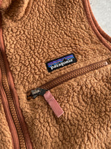 Patagonia retro x deep pile Zip Up Fleece Gilet (Women's M)