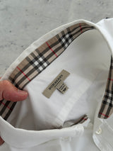 00's Burberry Nova Check Long Sleeve Shirt (XL)