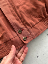 Burberry Nova Check Brushed Cotton Zip Up Bomber Jacket (Women's M)