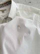 00's Burberry Nova Check Long Sleeve Shirt (XL)