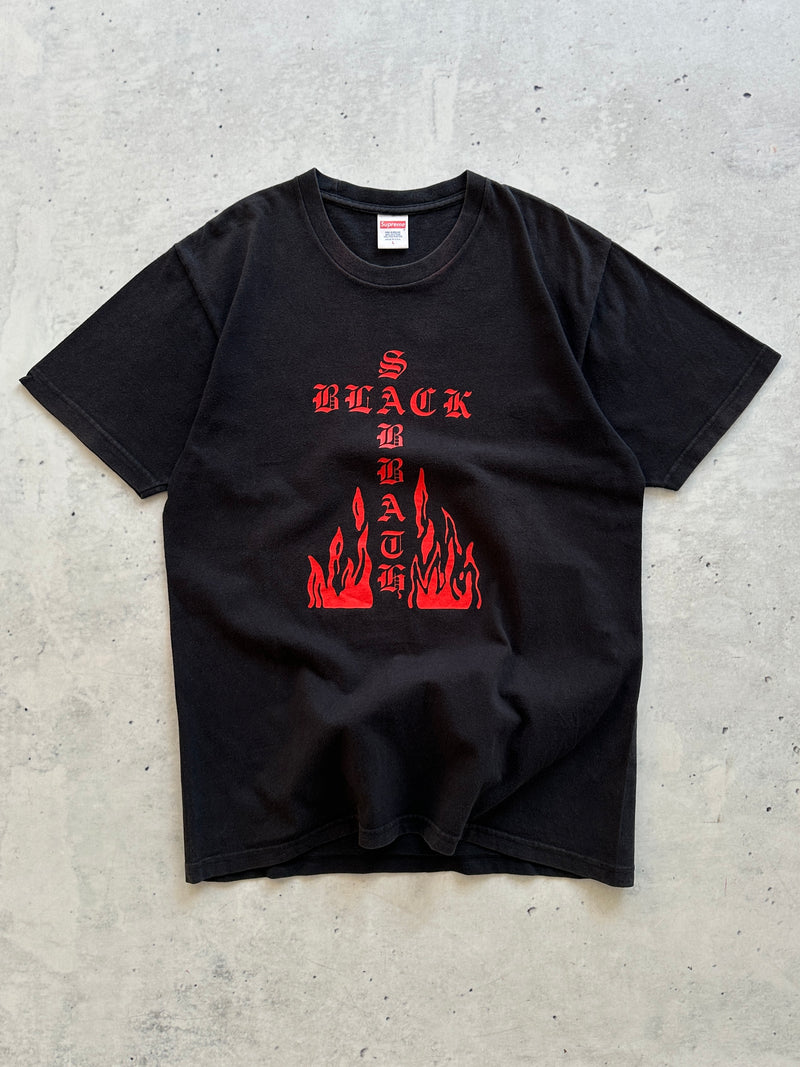SS/16 Supreme x Black Sabbath Cross T Shirt (L)