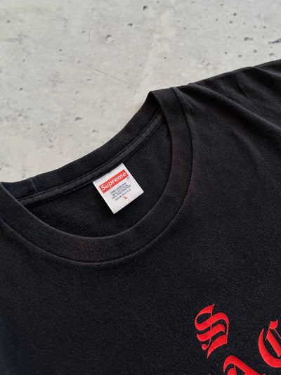 SS/16 Supreme x Black Sabbath Cross T Shirt (L)