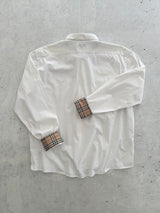 00's Burberry Nova Check Long Sleeve Shirt (XL)