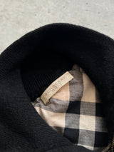 00's Burberry Brit Nova Check 1/4 Zip Jumper (S)