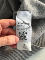 AW/18 Stone Island V Neck Wool Knit Jumper (S)