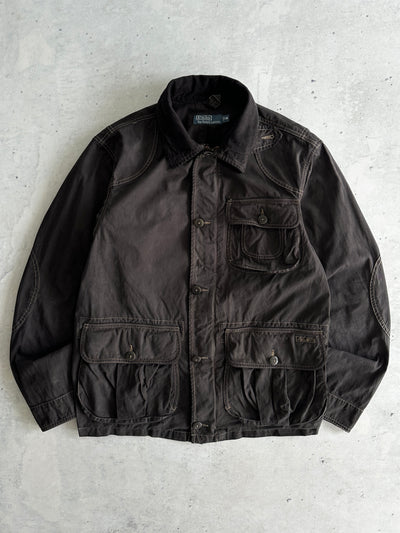 90's Ralph Lauren Corduroy Collar Field Hunting Jacket (M)