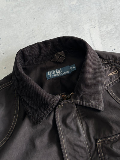 90's Ralph Lauren Corduroy Collar Field Hunting Jacket (M)
