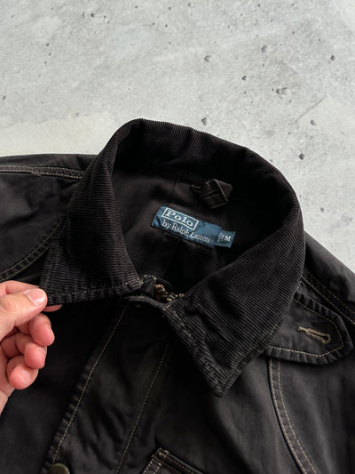 90's Ralph Lauren Corduroy Collar Field Hunting Jacket (M)