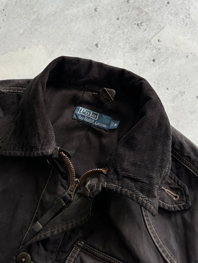 90's Ralph Lauren Corduroy Collar Field Hunting Jacket (M)
