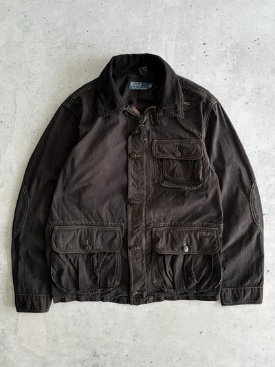 90's Ralph Lauren Corduroy Collar Field Hunting Jacket (M)