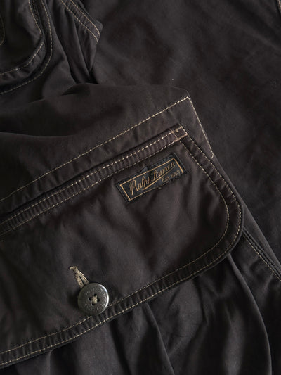 90's Ralph Lauren Corduroy Collar Field Hunting Jacket (M)