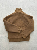 Carhartt WIP Banley Chunky Knit Zip Up Jumper / Jacket (S/M)