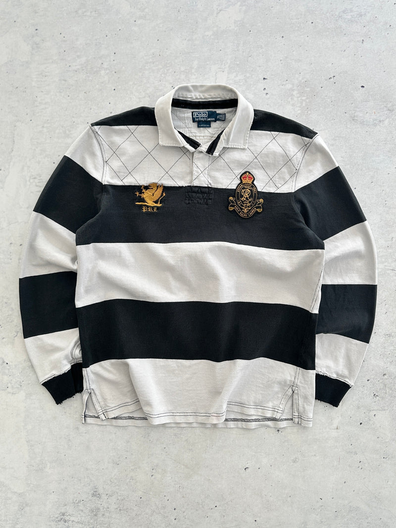 Ralph Lauren Heavyweight Stripe Rugby Shirt (XL)