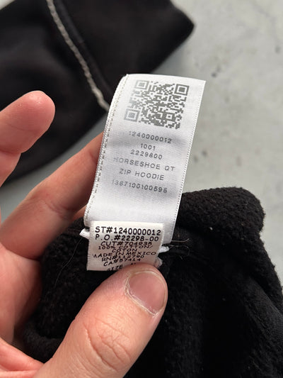 True Religion Contrast Stitch Heavyweight Zip Up Hoodie (M)