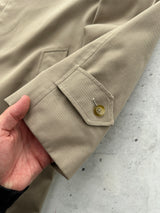 Vintage Burberry Nova Check Trench Coat / Mac (M)