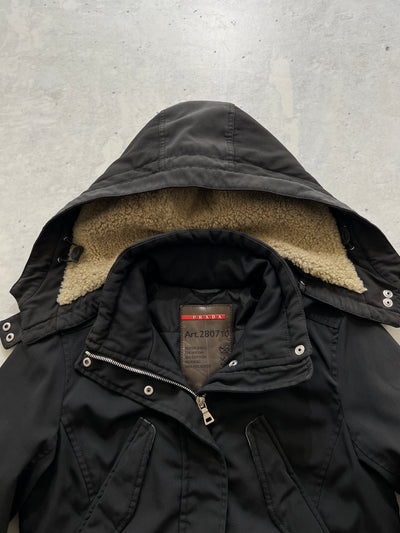 00's Prada Sport Made in Italy Zip Up Jacket (Women's S)