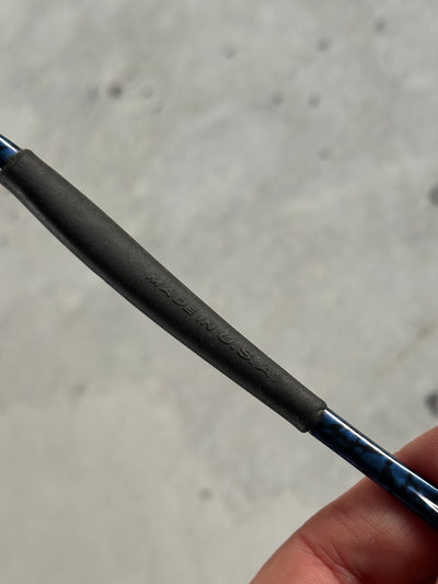 00's Oakley Minute 1.0 Blue Marble / Red Iridium Sunglasses (One Size)