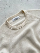 AW/19 Stone Island Chunky Wool Knit Crewneck Jumper (M)