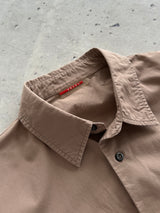 00's Prada Sport heavyweight Long Sleeve Shirt (L)