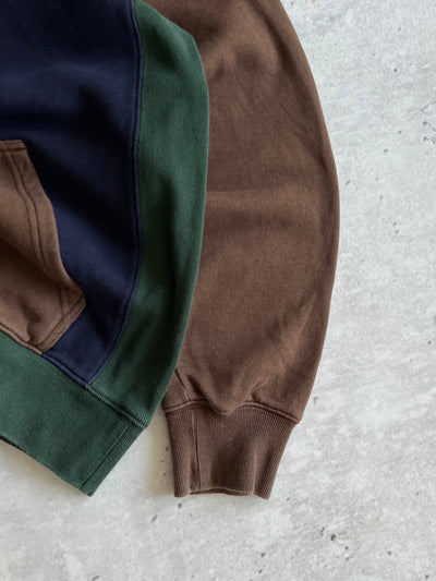 Stussy Heavyweight Colour Block Pullover Hoodie (M)