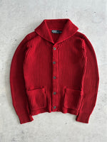 Ralph Lauren Chunky knit shawl collar Jumper / Cardigan (S)