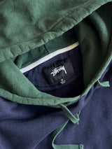 Stussy Heavyweight Colour Block Pullover Hoodie (M)