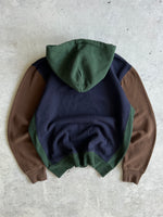 Stussy Heavyweight Colour Block Pullover Hoodie (M)