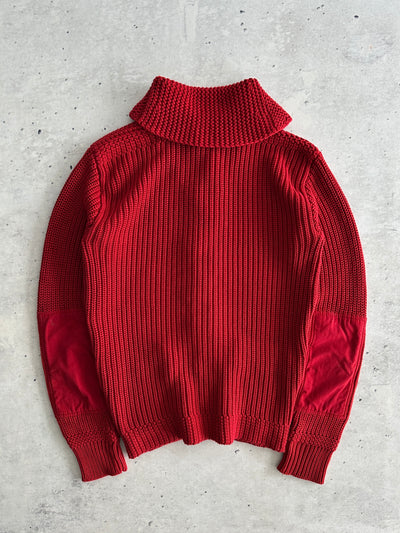 Ralph Lauren Chunky knit shawl collar Jumper / Cardigan (S)