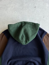 Stussy Heavyweight Colour Block Pullover Hoodie (M)