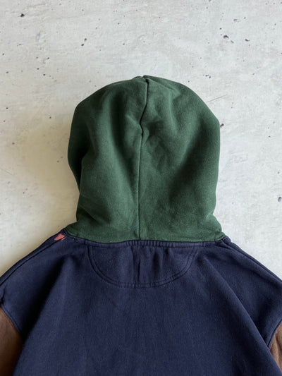 Stussy Heavyweight Colour Block Pullover Hoodie (M)