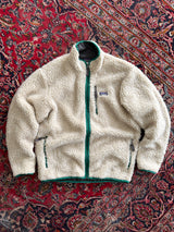 90's Patagonia retro-x Deep Pile zip up Fleece (XL)