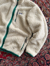 90's Patagonia retro-x Deep Pile zip up Fleece (XL)