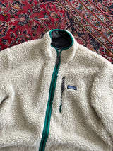 90's Patagonia retro-x Deep Pile zip up Fleece (XL)