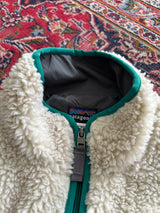 90's Patagonia retro-x Deep Pile zip up Fleece (XL)
