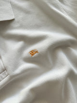 90's Burberry Nova Check Long Sleeve Polo Shirt (S)