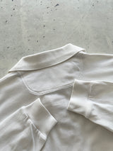 90's Burberry Nova Check Long Sleeve Polo Shirt (S)