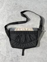 90's Nike canvas shoulder / messenger bag (one size)