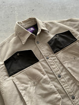 The North Face Purple Nanamica Heavyweight Corduroy Overshirt (L)