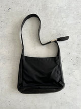 00's Prada Nylon Leather strap Bag (One Size)
