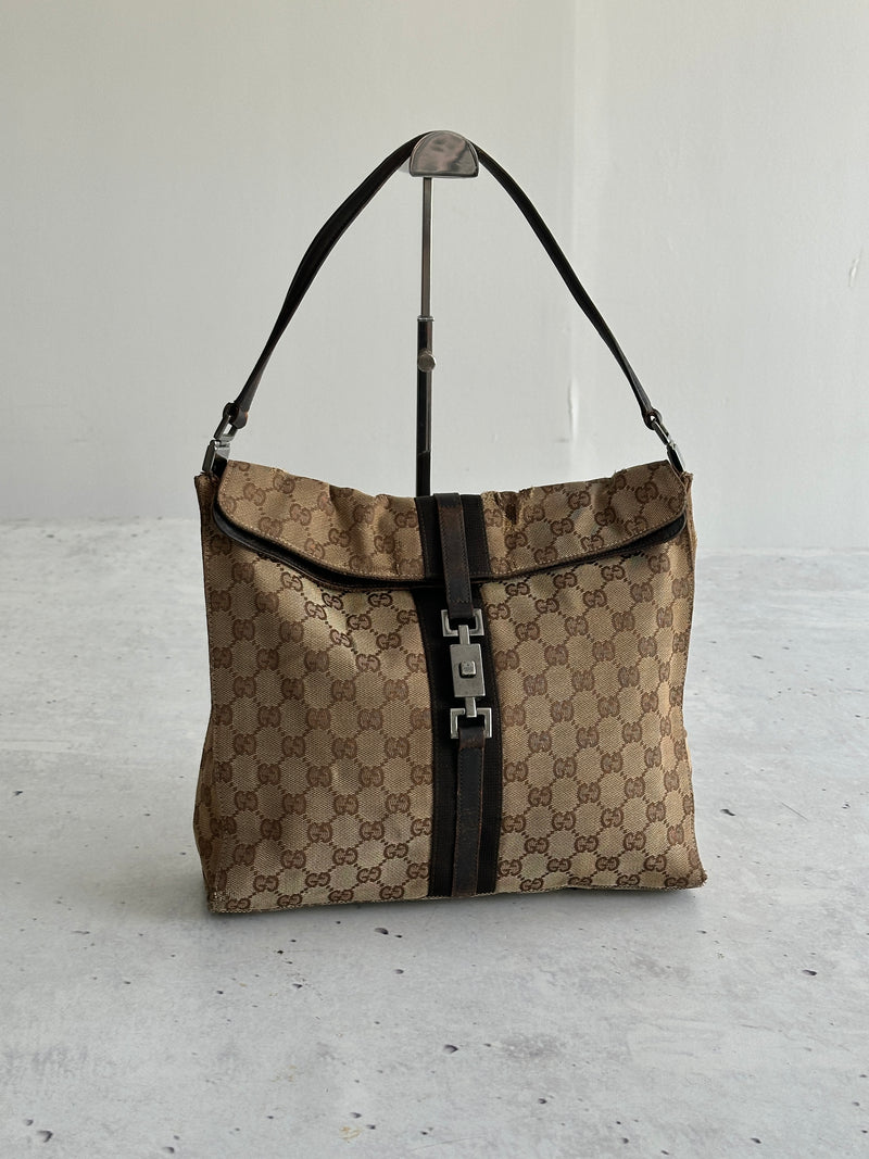 Vintage Gucci GG Jackie Shoulder Bag (One Size)