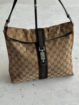 Vintage Gucci GG Jackie Shoulder Bag (One Size)